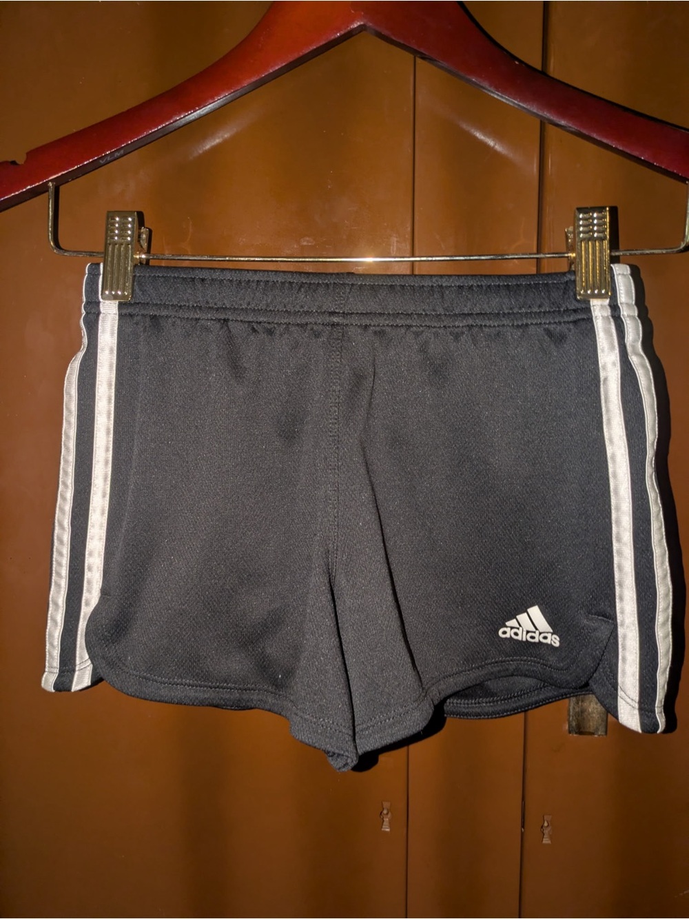 Black Adidas Kids Shorts